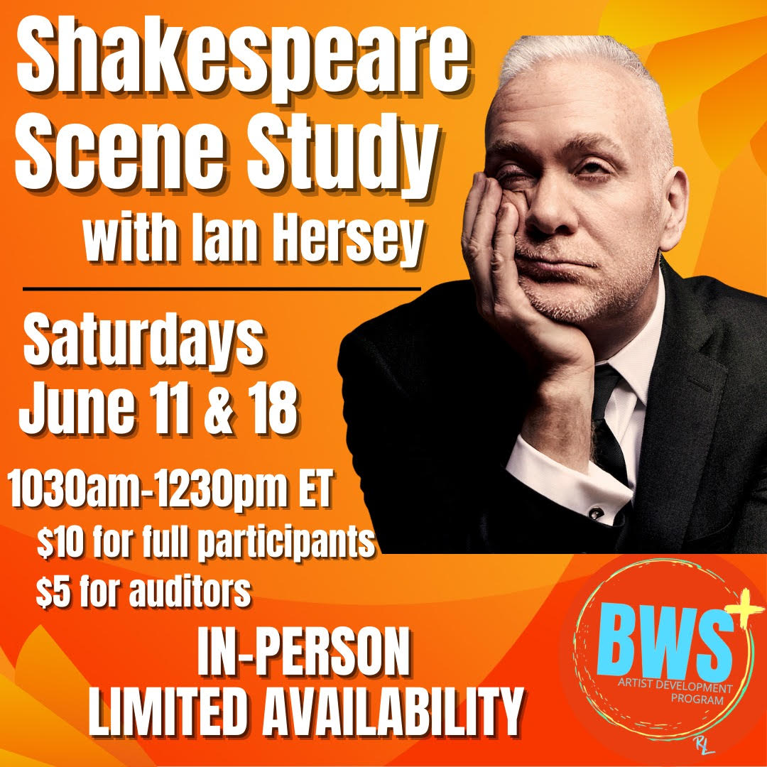 Shakespeare Scene Study with Ian Hersey