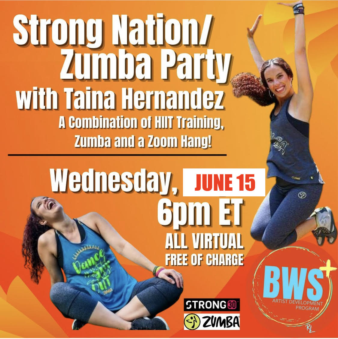 Strong Nation Zumba Party with Taina Hernandez